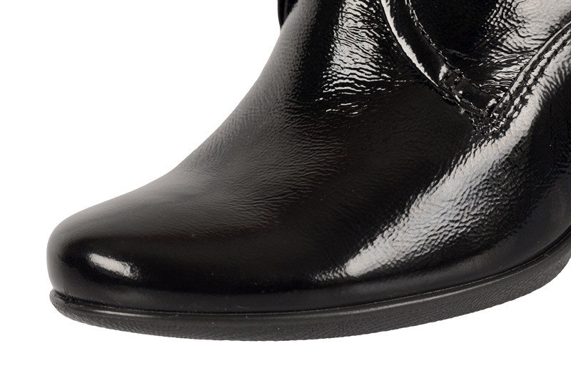 Ecco Sculptured 65 Stiefelette schwarz Lack 23353304001