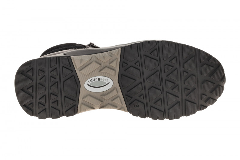 RollingSoft Schuhe Stiefelette schwarz Herren 8000.24.05