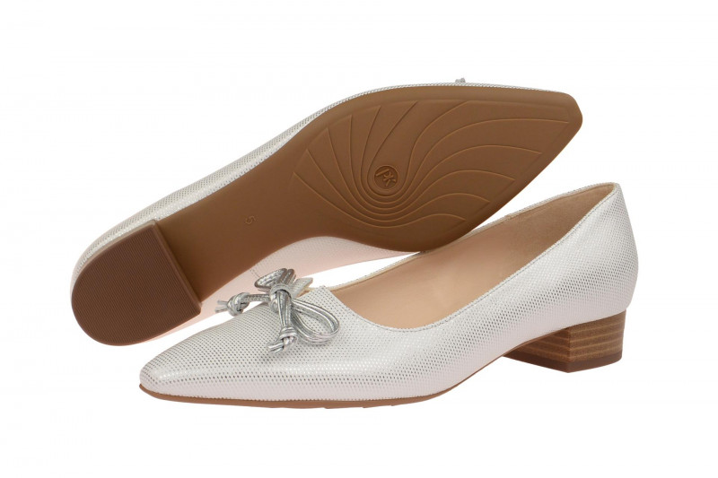 Peter Kaiser Lizzy Pumps weiß silber - 22707/569