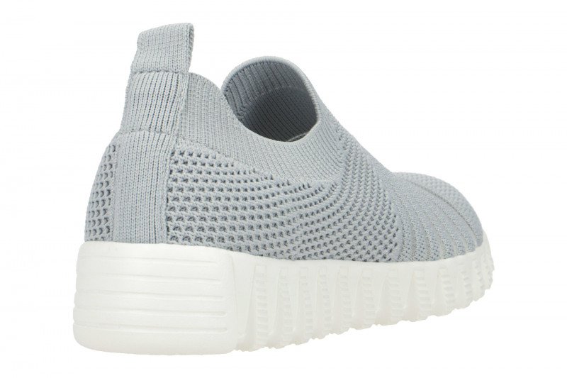 Bernie Mev Wylie Schuhe Slipper hellgrau vegan