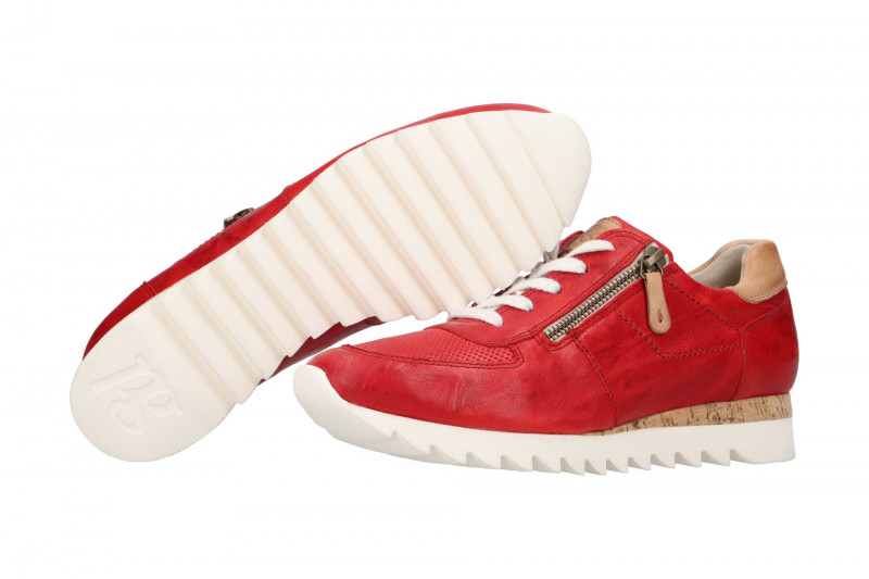 Paul Green Schuhe Sneaker rot 4485
