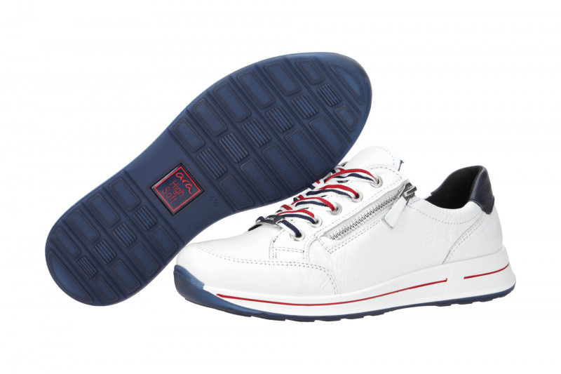 ARA Osaka Schuhe Sneaker weiß blau 12-24801