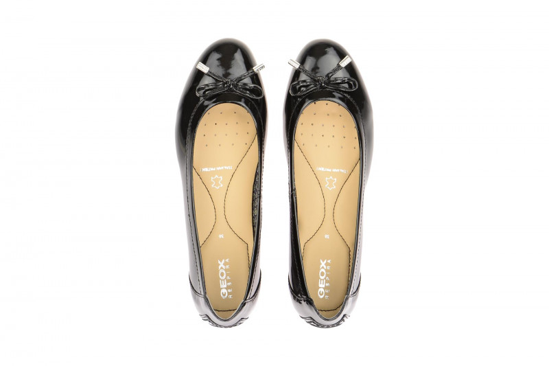 Geox Piuma Ballerinas schwarz Lack