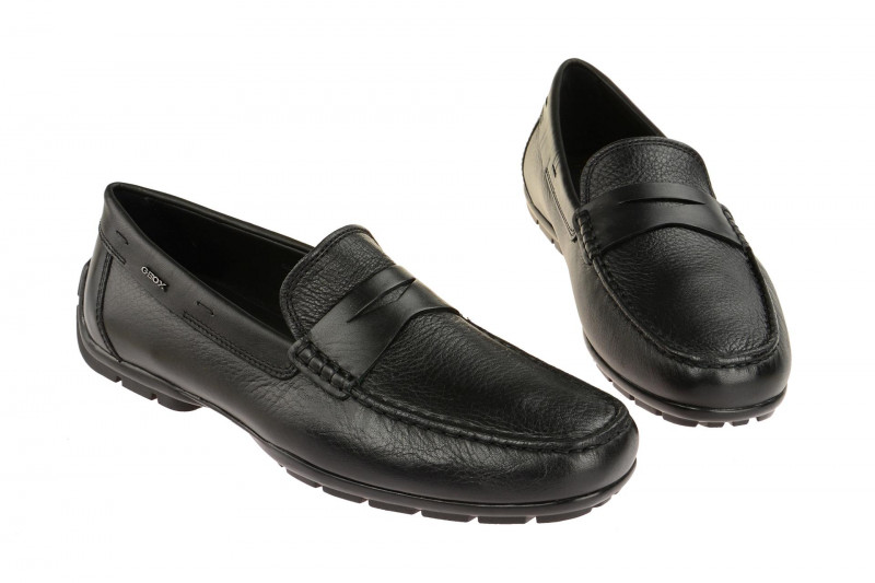 Geox Monet Mokassin Slipper schwarz