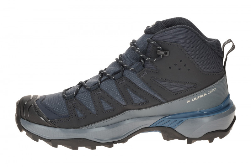 Salomon X Ultra 360 Mid Schuhe blau schwarz GORE-TEX