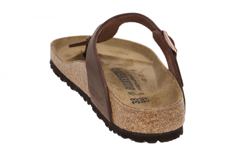 Birkenstock Gizeh Pantolette braun Normal-Weit 743831