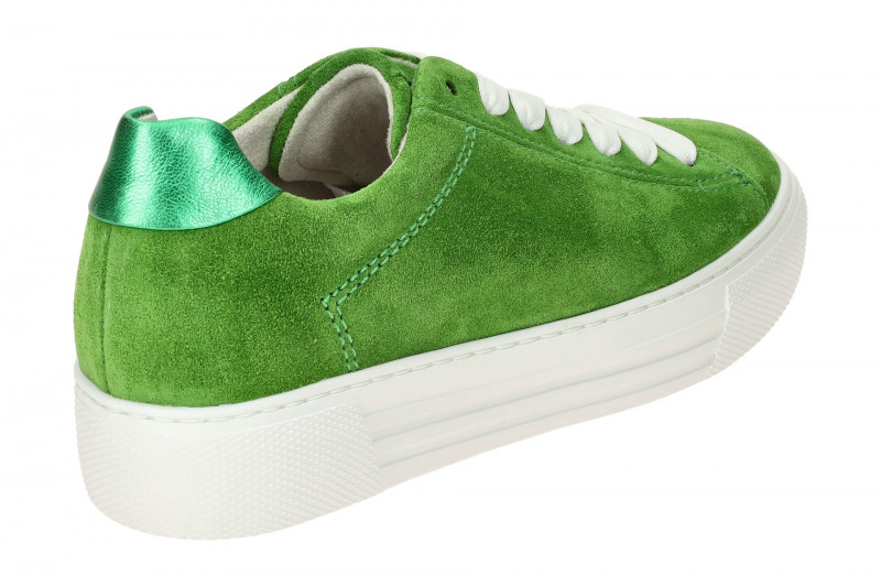 Gabor Comfort Schuhe grün Plateau Sneakers 66.460.44