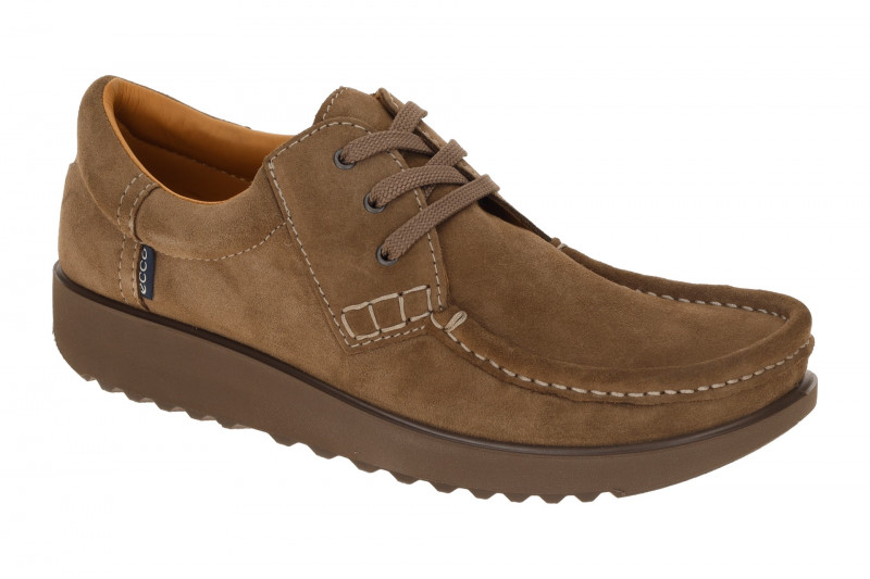 Ecco Joke Schuhe braun cocoa Herren Mokassin Velour 540804