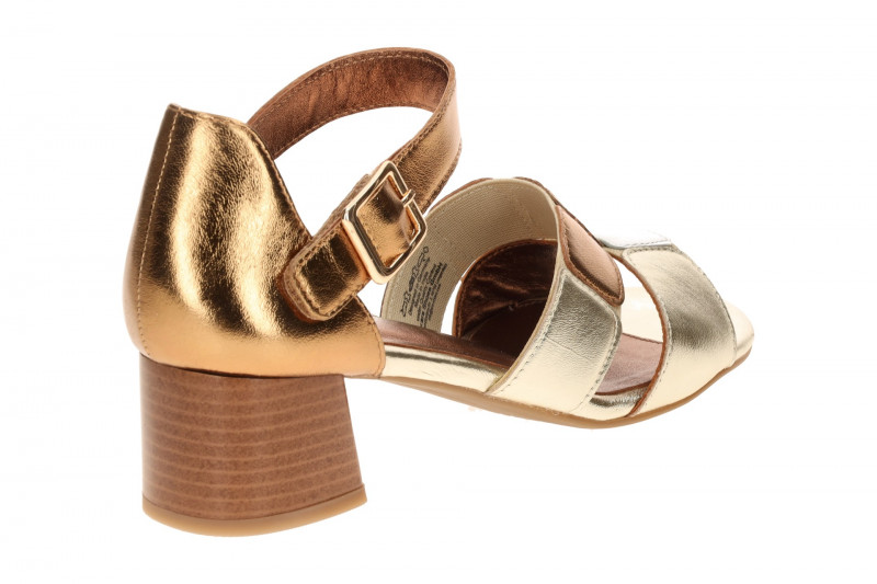 ARA Riva Sandaletten grau braun metallic 12-27606