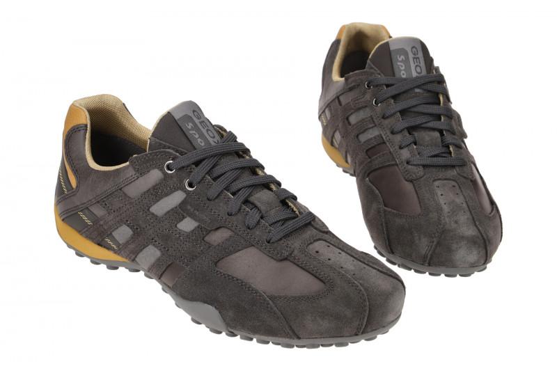 Geox Snake Schuhe braun mud Sneakers U4207K