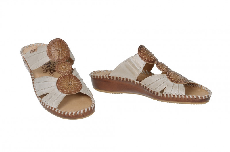 Pikolinos Vallerta Pantolette grau braun 655-9468