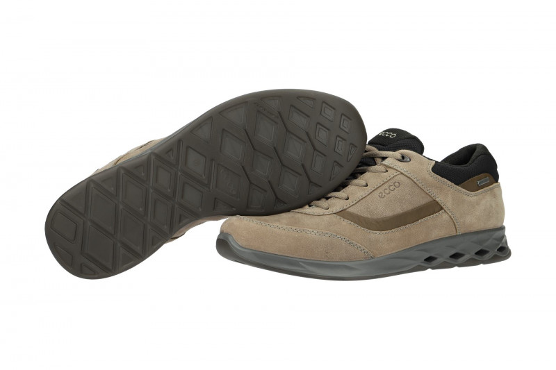 Ecco WayFly Schuhe grau grün Gore-Tex