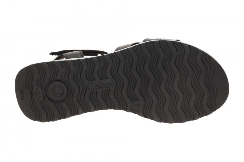 Gabor Sandalen schwarz Nappa 82.844.57