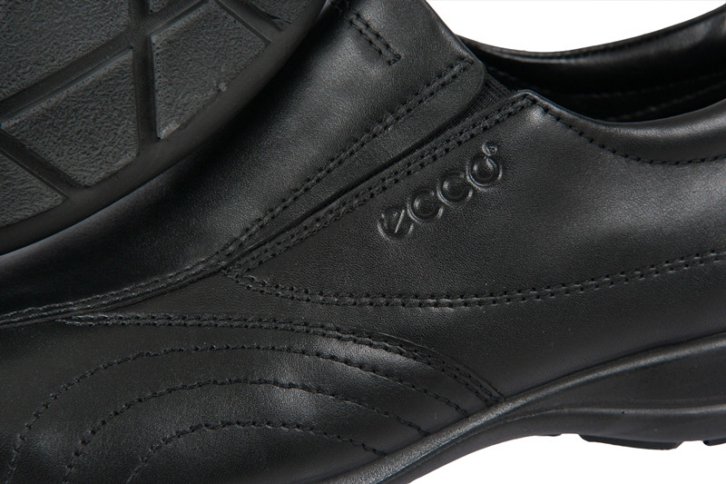 Ecco Pacer Schuhe schwarz Herren Slipper