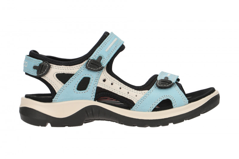 Ecco Offroad Damen Sandale hell-blau