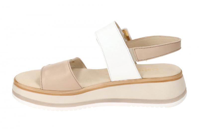 Gabor Plateau Sandale beige weiß 82.744.58