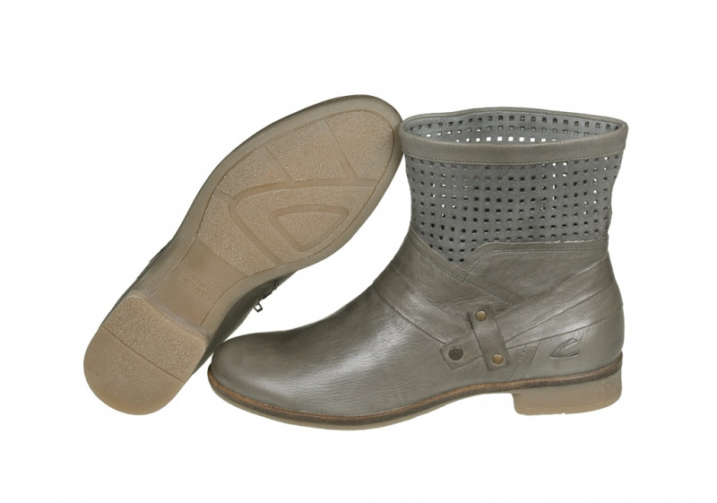 camel active - Sommer Stiefelette - Santana in grau - 766.16.02