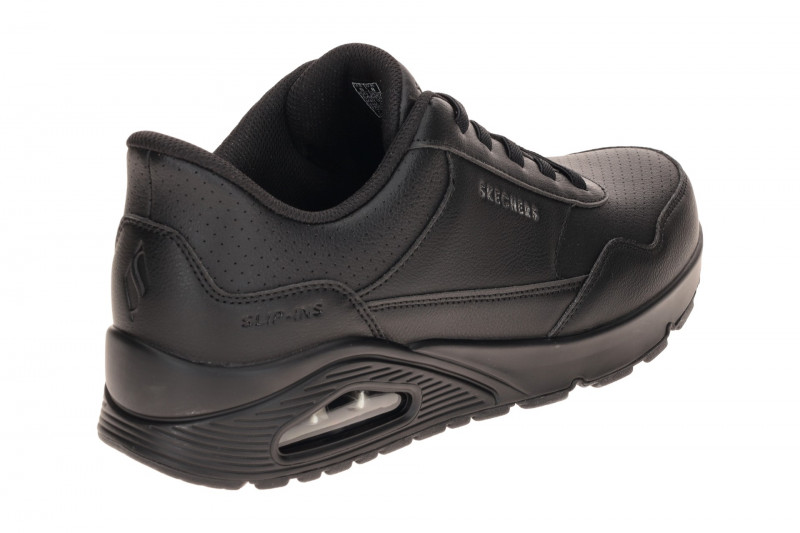 Skechers Uno Schuhe Slipper schwarz Herren Slip Ins 183023