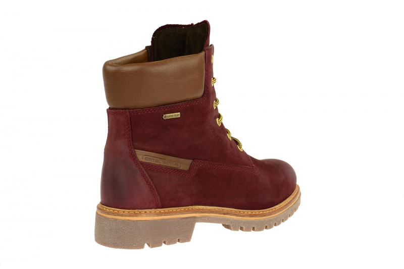 camel active Canberra GTX Stiefel bordo rot 874.70.14