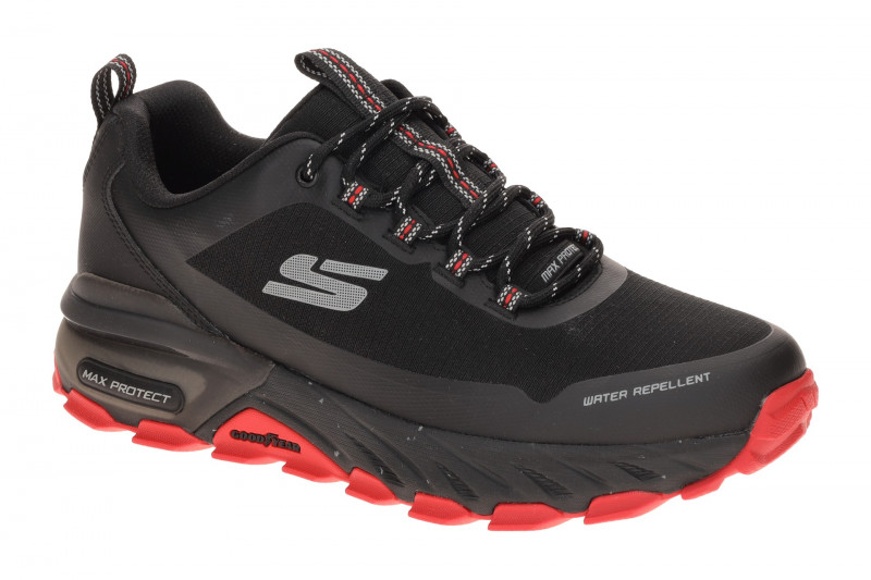 Skechers Max Protect Schuhe schwarz rot Herren Outdoor 237669