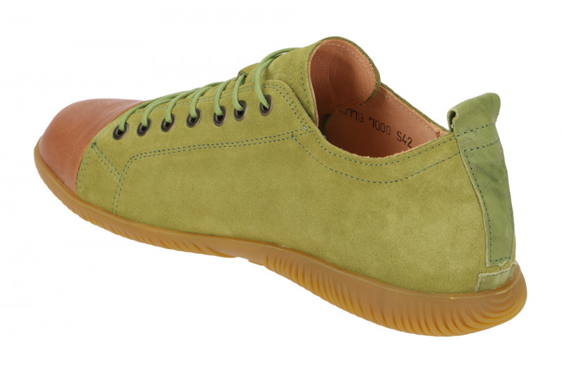 Think Hauki Schnür Schuhe grün braun 779
