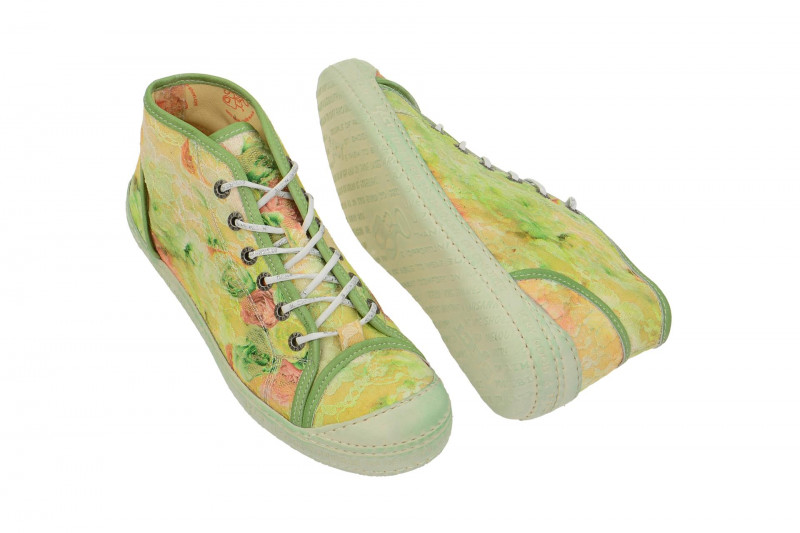 Eject Dass Schuhe grün gelb multi Boots 16223