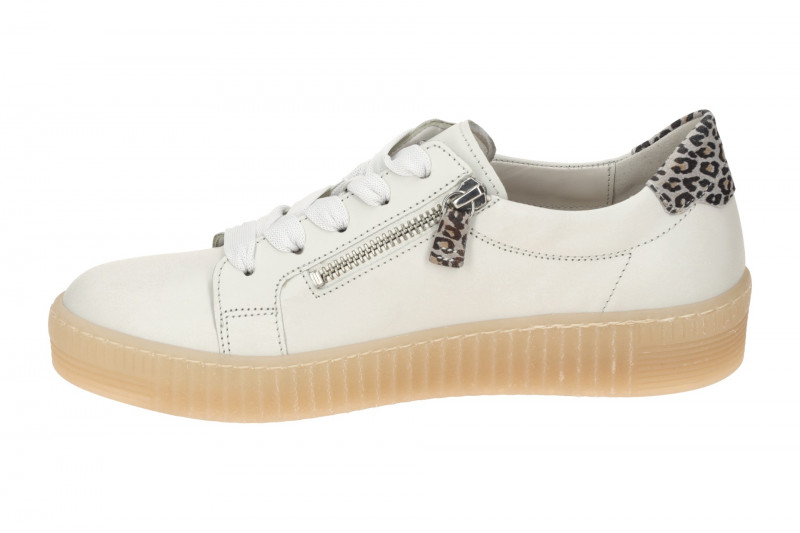 Gabor Schuhe weiß offwhite Sneakers Leo 83.334.29