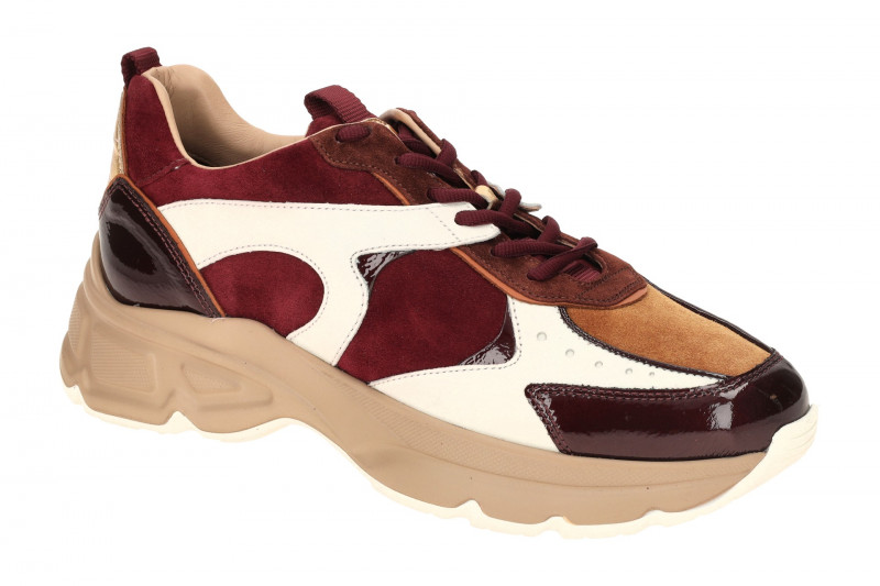 Högl Faith Schuhe Sneaker rot braun Chunky-Stil 5302