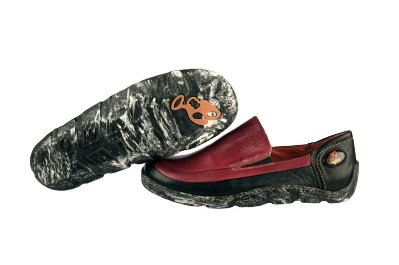 Eject Flight Schuhe in schwarz rot Herren 12993