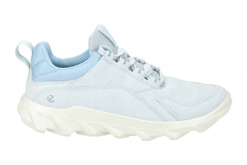 Ecco MX Schuhe Sneakers hellblau Damen Nubuck 820313