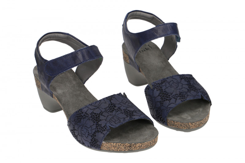 Think Traudi Sandale blau Laser