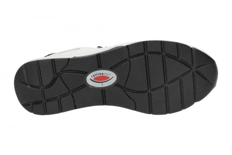 Gabor RollingSoft Schuhe weiß Glattleder 86.878.61