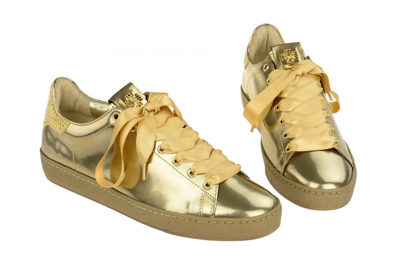Högl Sneaker Schuhe gold Swarovski