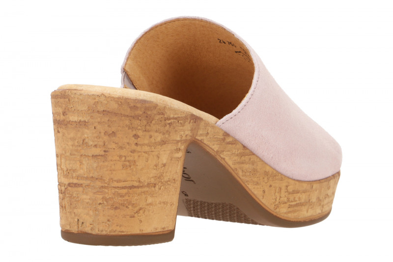 Gabor Pantolette rosa Velour 24.760.10