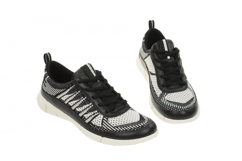 Ecco Intrinsic 1 Schuhe schwarz weiß