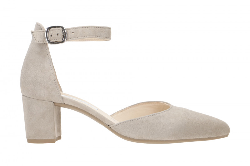 Gabor Riemchen Pumps grau visone 81.340.12