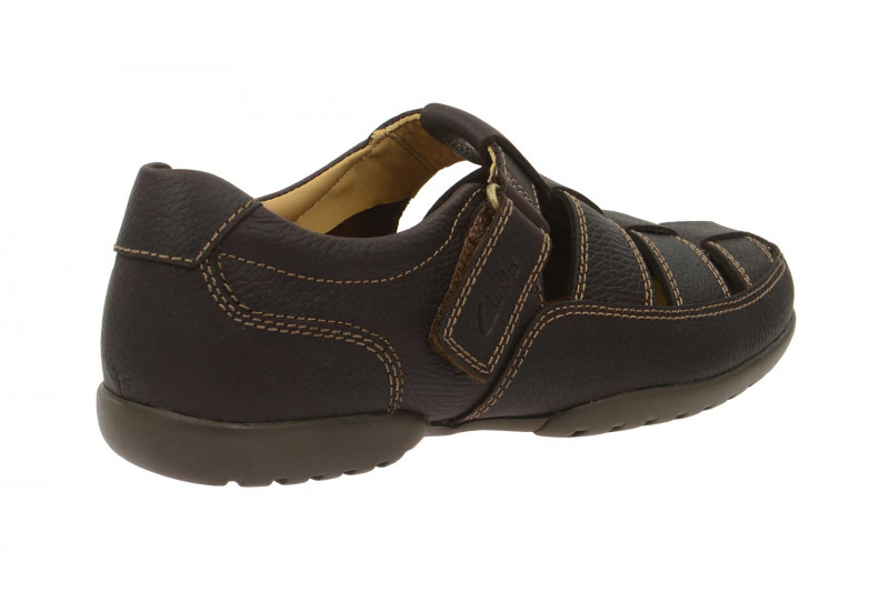 Clarks Recline Open Schuhe braun H-Weite - 20348485 8