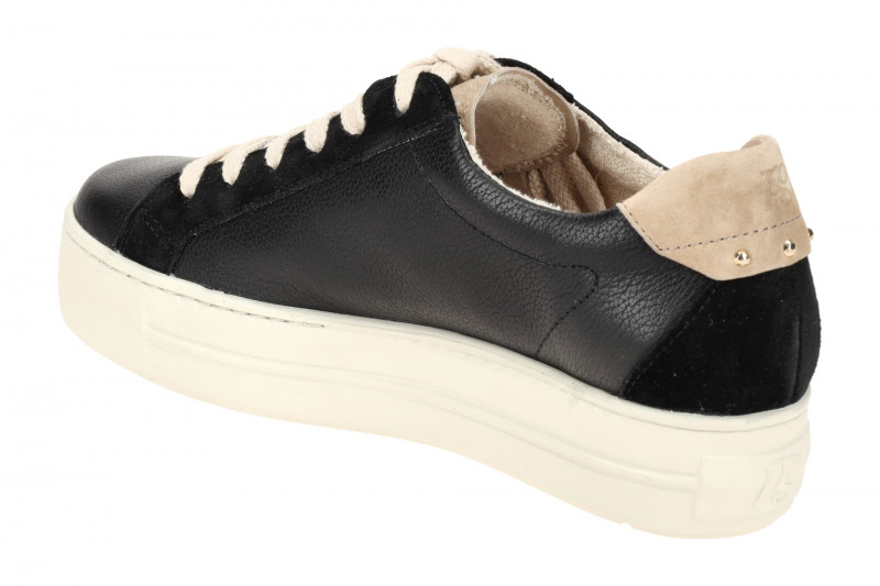 Paul Green Sneaker Plateau Schuhe schwarz 5330