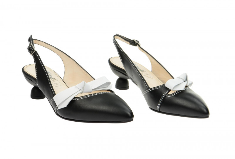 Tiggers Dana Sling Pumps schwarz weiß TT151-Dana 13SA