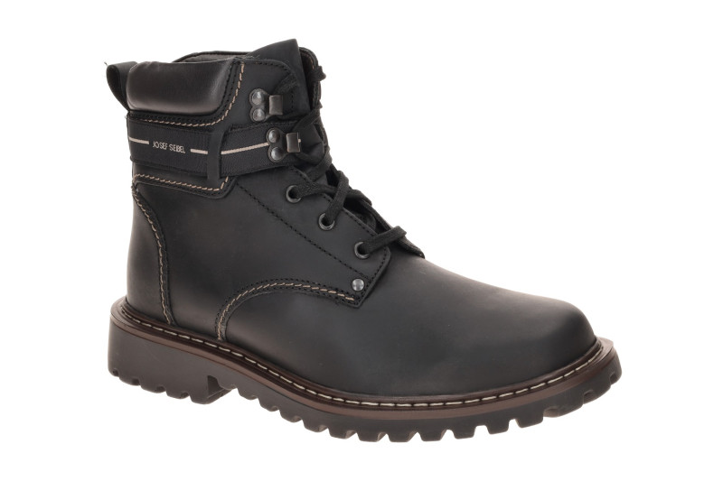 Josef Seibel Stiefel Adelboden schwarz Warmfutter 21925