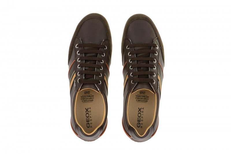 Geox Houston Schuhe braun coffee - U52P1A