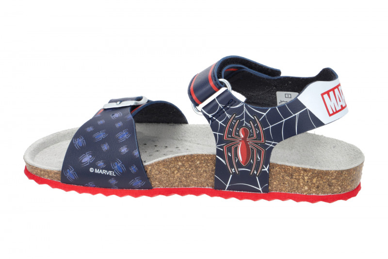 Geox Ghita Kinder Sandale blau Spider-Man J358LC