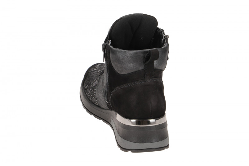 Waldläufer H-Clara-Soft Stiefeletten schwarz Orthotritt
