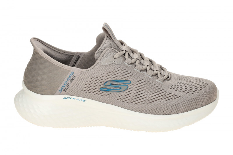 Skechers Skech Lite Pro Schuhe taupe grau Herren SLIP-INS 232466