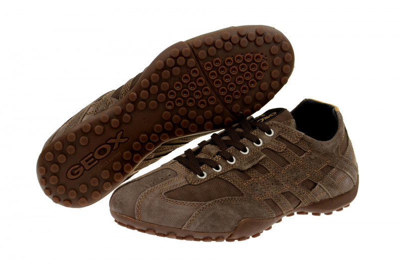 Geox Snake Schuhe braun cigar U6207D