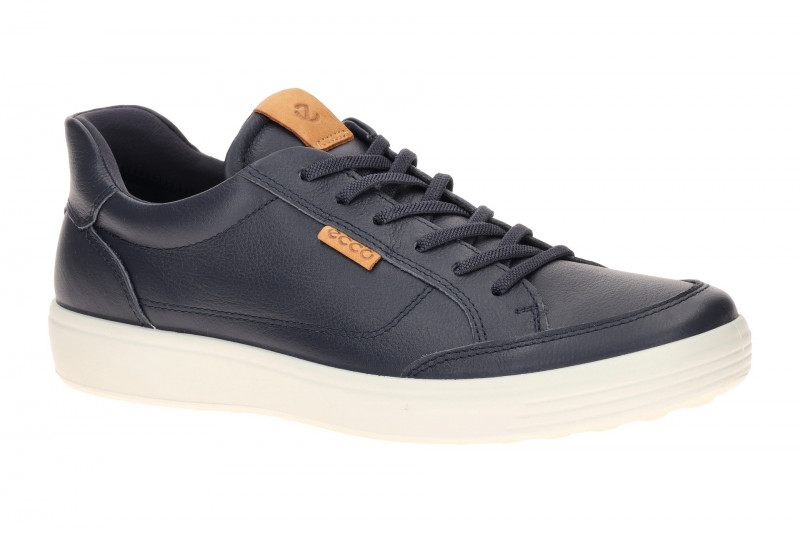 Ecco Soft 7 Schuhe blau Herren Slipper Easy Entry 490574