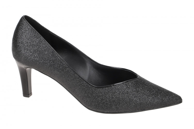 Högl Tiara Pumps schwarz Glitzer 6748