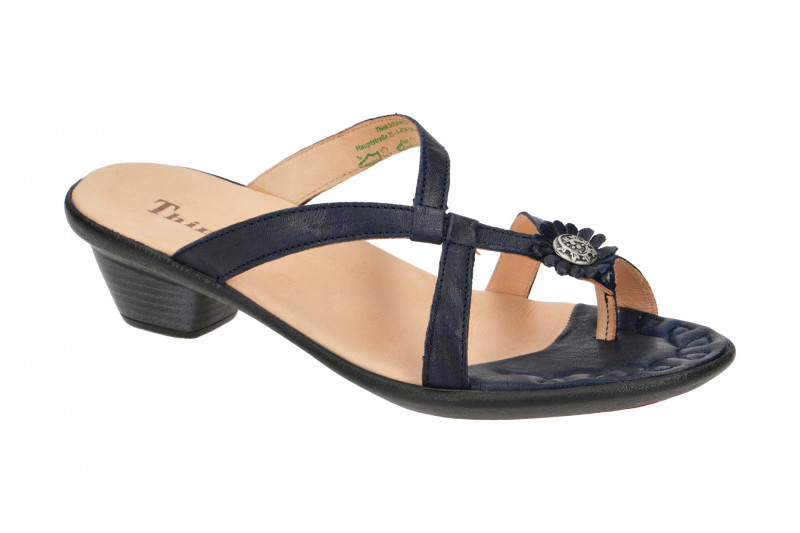 Think Nanet Pantolette blau navy