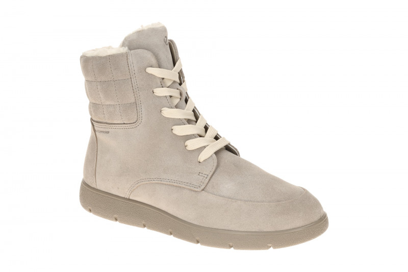 Ecco Bella Winter Stiefel grau Warmfutter Boots Wasserdicht 239333