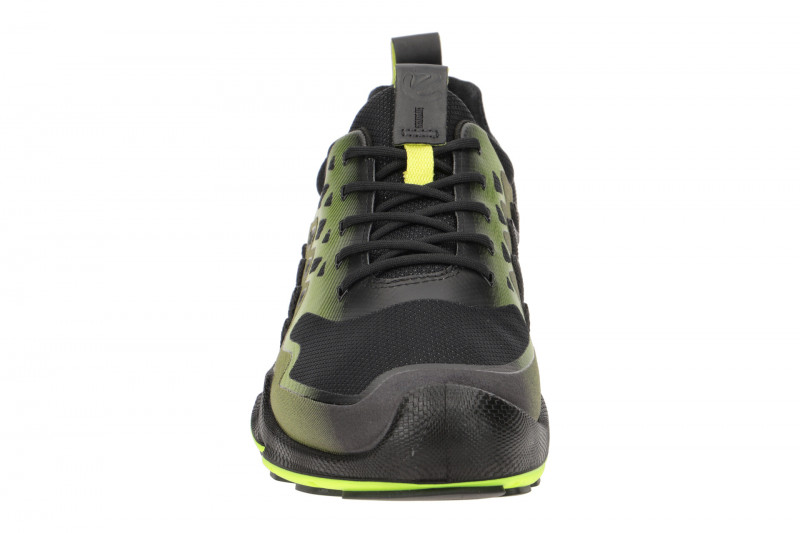 Ecco Biom AEX Herren Sportschuhe schwarz gelb